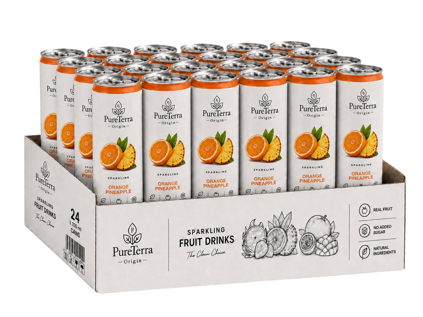 Orange Pineapple Full Tray